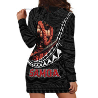 Samoan Pride Polynesian Tribal Warrior Hoodie Dress 685 Samoa Mo Samoa LT9 - Polynesian Pride