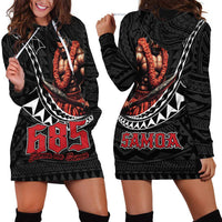 Samoan Pride Polynesian Tribal Warrior Hoodie Dress 685 Samoa Mo Samoa LT9 - Polynesian Pride