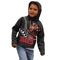 Samoan Pride Polynesian Tribal Warrior Kid Hoodie 685 Samoa Mo Samoa LT9 - Polynesian Pride