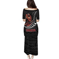 Samoan Pride Polynesian Tribal Warrior Puletasi 685 Samoa Mo Samoa LT9 - Polynesian Pride