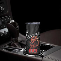 Samoan Pride Polynesian Tribal Warrior Skinny Tumbler 685 Samoa Mo Samoa LT9 - Polynesian Pride