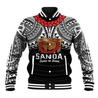 Samoan Tanoa Kava Bowl Ula Fala Baseball Jacket Polynesian Tribal Vibe LT9 Unisex Brown - Polynesian Pride