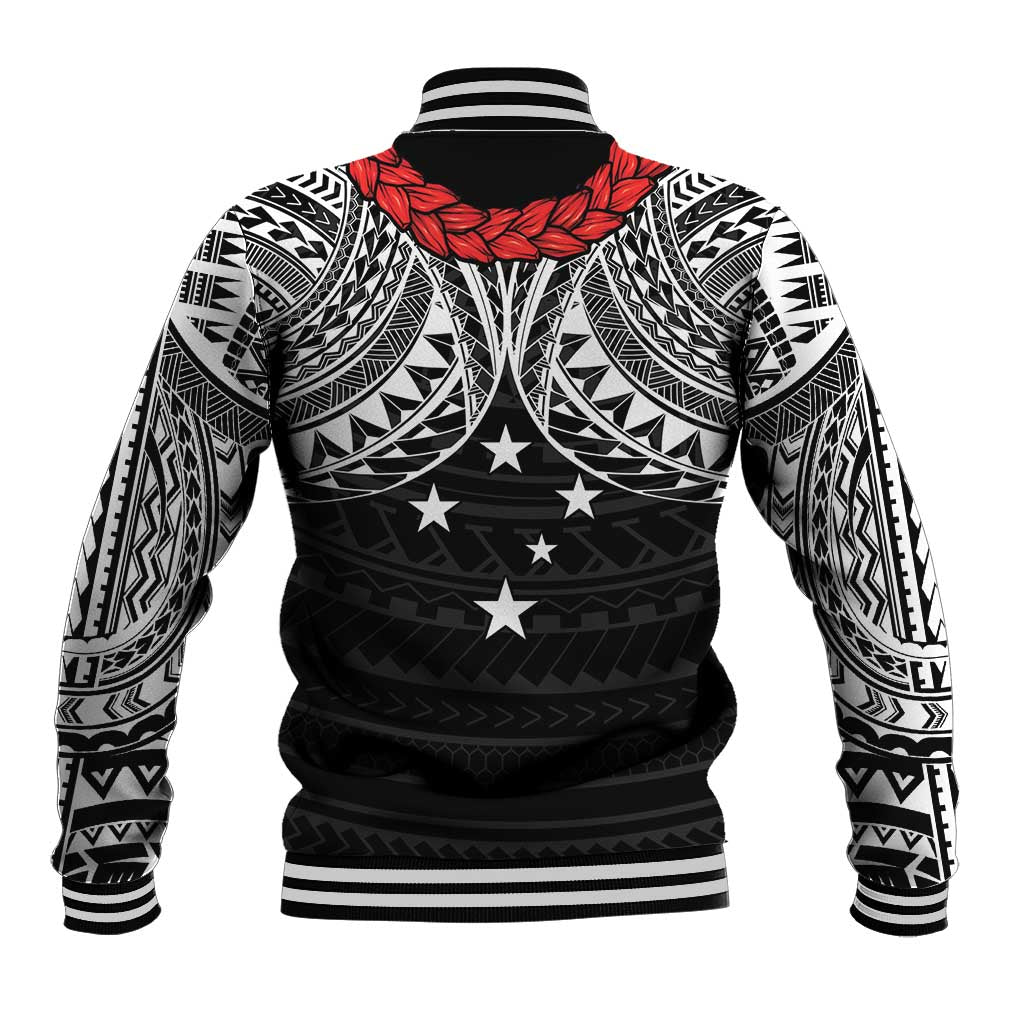 Samoan Tanoa Kava Bowl Ula Fala Baseball Jacket Polynesian Tribal Vibe LT9 - Polynesian Pride