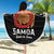 Samoan Tanoa Kava Bowl Ula Fala Beach Blanket Polynesian Tribal Vibe