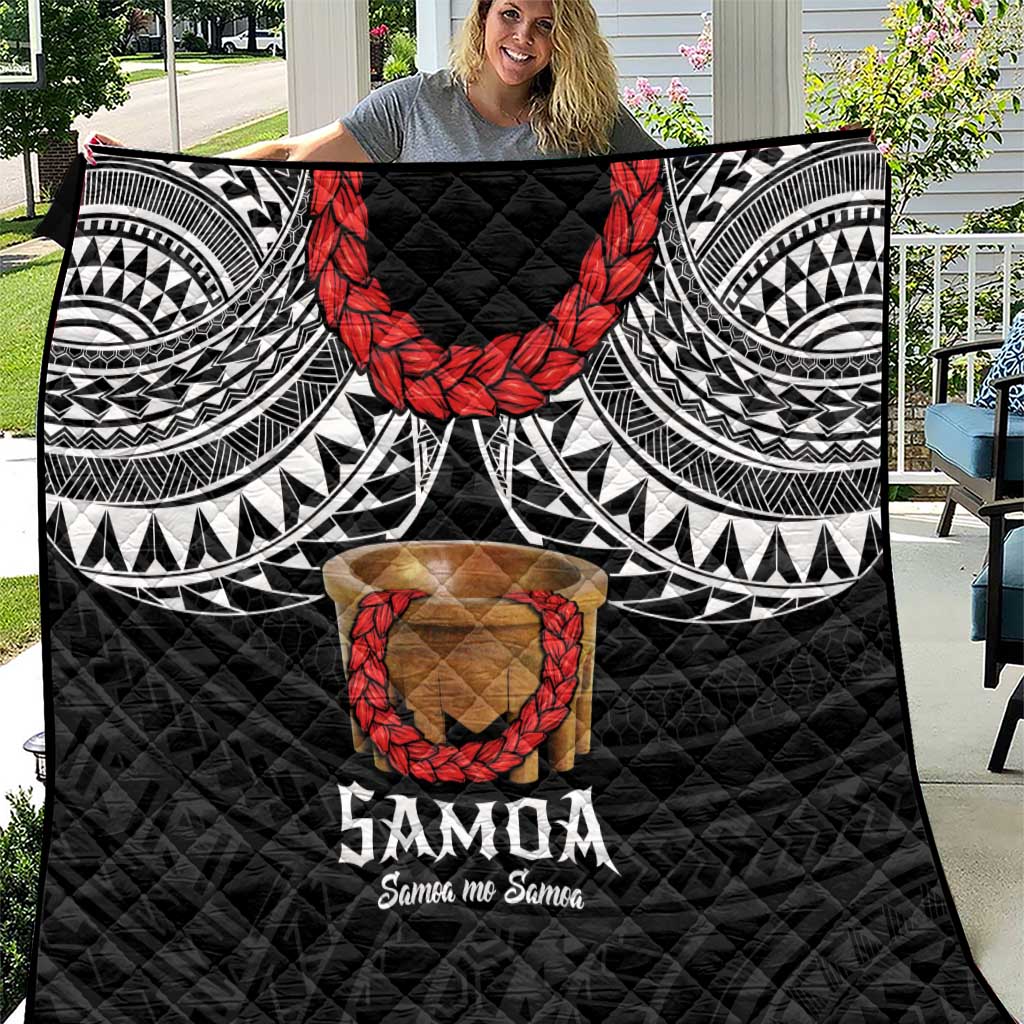 Samoan Tanoa Kava Bowl Ula Fala Quilt Polynesian Tribal Vibe LT9 Brown - Polynesian Pride