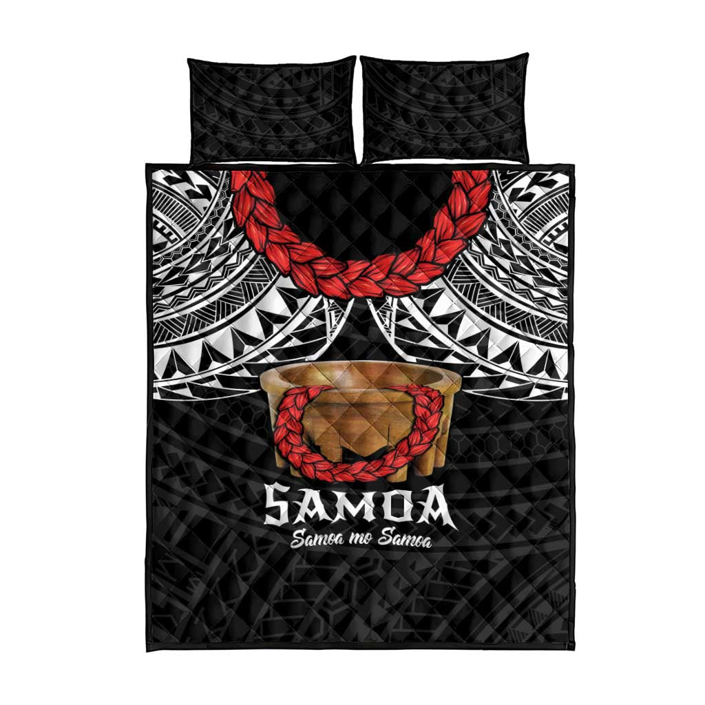 Samoan Tanoa Kava Bowl Ula Fala Quilt Bed Set Polynesian Tribal Vibe LT9 - Polynesian Pride