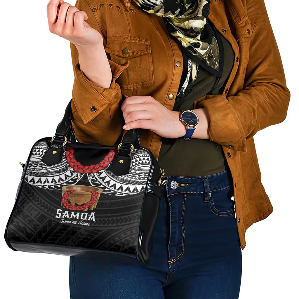 Samoan Tanoa Kava Bowl Ula Fala Shoulder Handbag Polynesian Tribal Vibe LT9 - Polynesian Pride