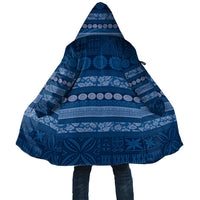 Fiji Marau na Kerisimasi Cloak Blue Tapa Masi Inspired Christmas LT9 Unisex Blue - Polynesian Pride