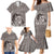 New Zealand Mother's Day Family Matching Mermaid Dress and Hawaiian Shirt Maori Mo Toku Mama Silver Fern