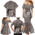 New Zealand Mother's Day Family Matching Mermaid Dress and Hawaiian Shirt Maori Mo Toku Mama Silver Fern