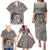 New Zealand Mother's Day Family Matching Puletasi and Hawaiian Shirt Maori Mo Toku Mama Silver Fern