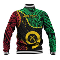 Personalised Vanuatu 44th Anniversary Baseball Jacket Tugeta Yumi Selebretem Indipendens Dei LT9 - Polynesian Pride