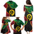 Personalised Vanuatu 44th Anniversary Family Matching Puletasi and Hawaiian Shirt Tugeta Yumi Selebretem Indipendens Dei