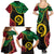 Personalised Vanuatu 44th Anniversary Family Matching Summer Maxi Dress and Hawaiian Shirt Tugeta Yumi Selebretem Indipendens Dei