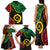 Personalised Vanuatu 44th Anniversary Family Matching Tank Maxi Dress and Hawaiian Shirt Tugeta Yumi Selebretem Indipendens Dei