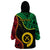 Personalised Vanuatu 44th Anniversary Wearable Blanket Hoodie Tugeta Yumi Selebretem Indipendens Dei