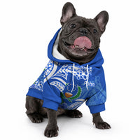 FSM Pohnpei State Pet Hoodie Polynesian Floral Tribal LT9 - Polynesian Pride