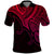 Aotearoa New Zealand Polo Shirt Maori Koru Polynesian Pacific Tribal Pink LT9 Pink - Polynesian Pride