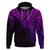 Aotearoa Maori Koru Hoodie Polynesian Pacific Tribal Purple LT9 Pullover Hoodie Purple - Polynesian Pride