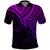 Aotearoa New Zealand Polo Shirt Maori Koru Polynesian Pacific Tribal Purple LT9 Purple - Polynesian Pride