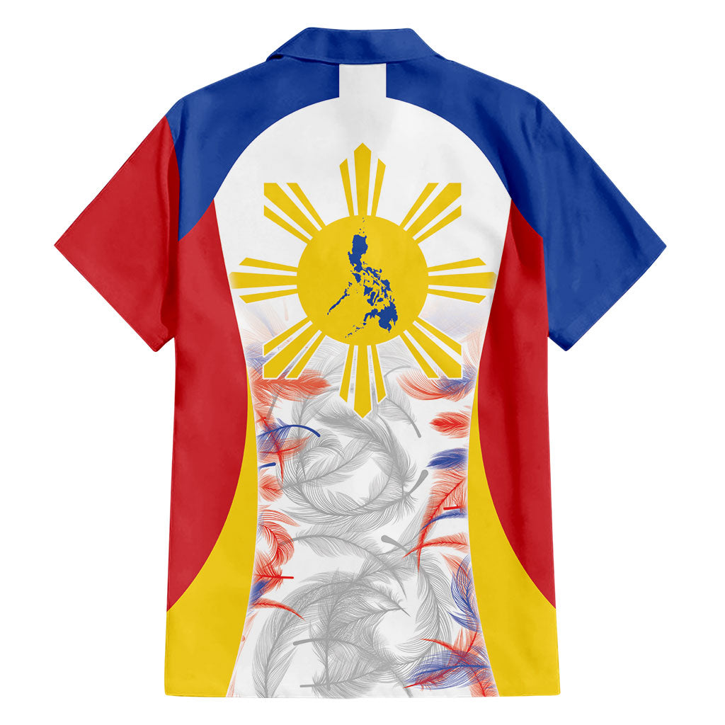 Philippines Flag Day Hawaiian Shirt Filipino Feather Pattern LT9 - Polynesian Pride