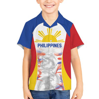 Philippines Flag Day Hawaiian Shirt Filipino Feather Pattern LT9 - Polynesian Pride