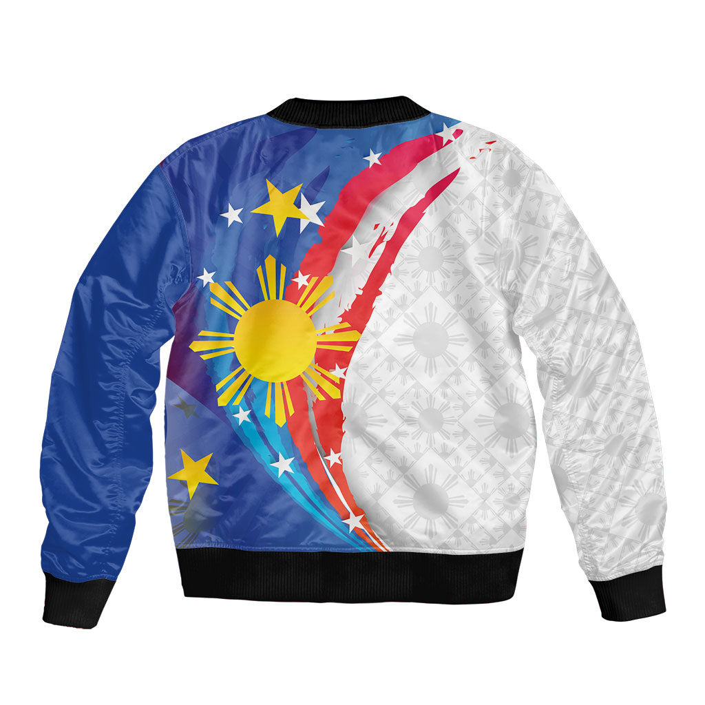 Philippines Flag Day Bomber Jacket Filipino Pride Shines Bright On Flag Day LT9 - Polynesian Pride
