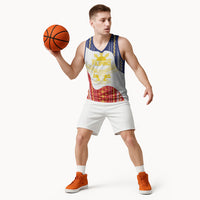 Philippines Flag Day Basketball Jersey Filipino Traditional Igorot Tribal Pattern LT9 - Polynesian Pride