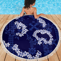 Mokihana Maile and Ilima Leis Beach Blanket Uliuli Hawaiian Tapa Quilt Pattern LT9 - Polynesian Pride