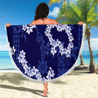 Mokihana Maile and Ilima Leis Beach Blanket Uliuli Hawaiian Tapa Quilt Pattern LT9 - Polynesian Pride