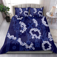 Mokihana Maile and Ilima Leis Bedding Set Uliuli Hawaiian Tapa Quilt Pattern LT9 - Polynesian Pride