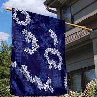Mokihana Maile and Ilima Leis Garden Flag Uliuli Hawaiian Tapa Quilt Pattern LT9 - Polynesian Pride