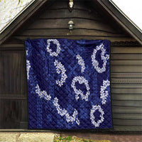 Mokihana Maile and Ilima Leis Quilt Uliuli Hawaiian Tapa Quilt Pattern LT9 - Polynesian Pride