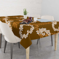 Mokihana Maile and Ilima Leis Tablecloth Alani Hawaiian Tapa Quilt Pattern LT9 - Polynesian Pride