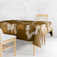 Mokihana Maile and Ilima Leis Tablecloth Alani Hawaiian Tapa Quilt Pattern LT9 - Polynesian Pride