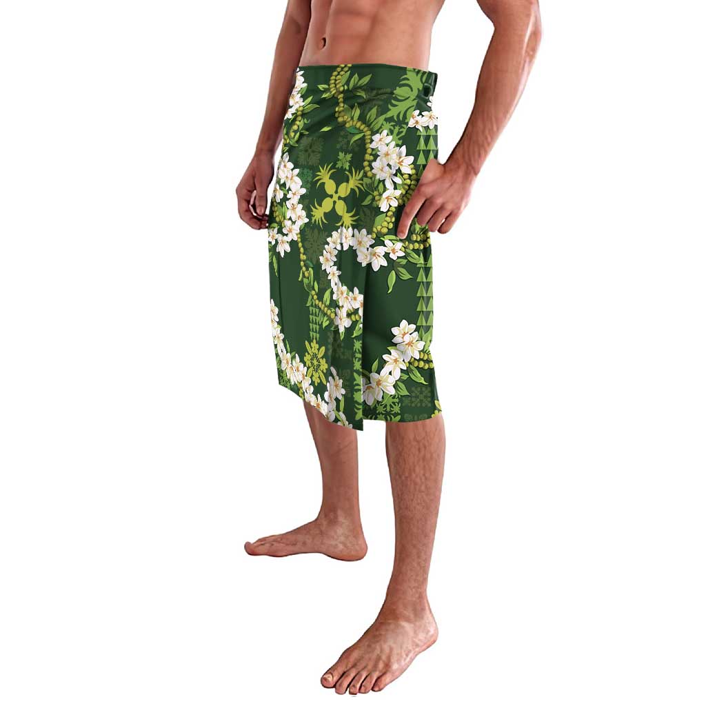 Mokihana Maile and Ilima Leis Lavalava Omaʻomaʻo Hawaiian Tapa Quilt Pattern LT9 - Polynesian Pride