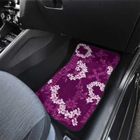 Mokihana Maile and Ilima Leis Car Mats Akala Hawaiian Tapa Quilt Pattern LT9 - Polynesian Pride