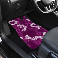 Mokihana Maile and Ilima Leis Car Mats Akala Hawaiian Tapa Quilt Pattern LT9 - Polynesian Pride