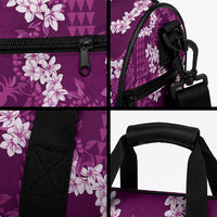 Mokihana Maile and Ilima Leis Duffle Bag Akala Hawaiian Tapa Quilt Pattern LT9 - Polynesian Pride