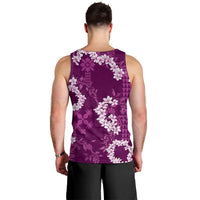 Mokihana Maile and Ilima Leis Men Tank Top Akala Hawaiian Tapa Quilt Pattern LT9 - Polynesian Pride