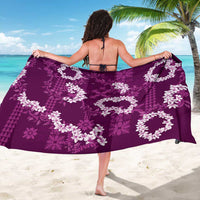 Mokihana Maile and Ilima Leis Sarong Akala Hawaiian Tapa Quilt Pattern LT9 - Polynesian Pride