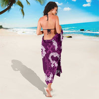 Mokihana Maile and Ilima Leis Sarong Akala Hawaiian Tapa Quilt Pattern LT9 - Polynesian Pride