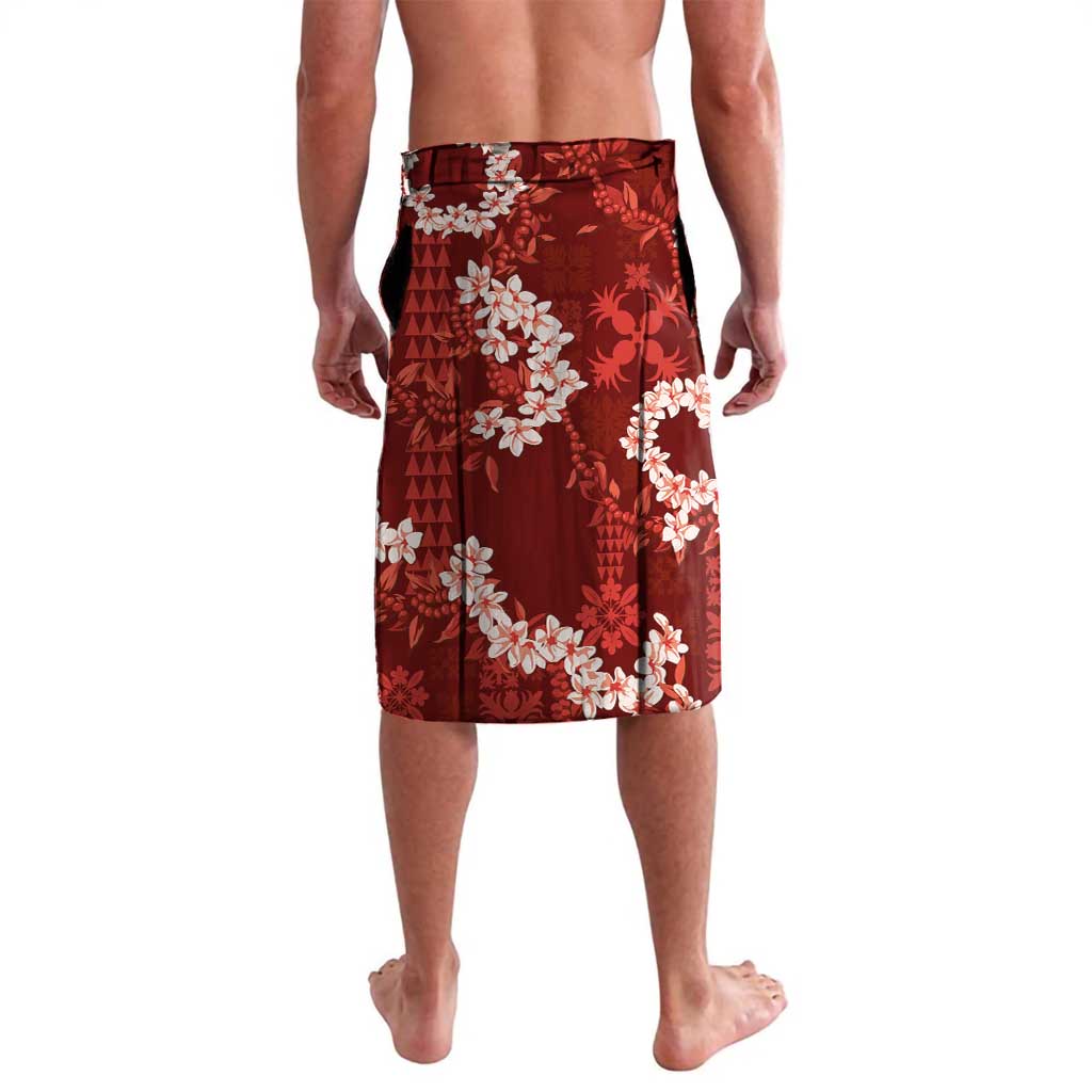 Mokihana Maile and Ilima Leis Lavalava Ulaʻula Hawaiian Tapa Quilt Pattern LT9 - Polynesian Pride
