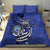 Personalized FSM 1986 Independence Day Bedding Set Polynesian Shark Tattoo Style