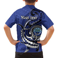 Personalized FSM 1986 Independence Day Hawaiian Shirt Polynesian Shark Tattoo Style LT9 - Polynesian Pride
