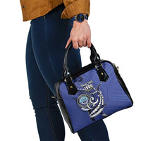 Personalized FSM 1986 Independence Day Shoulder Handbag Polynesian Shark Tattoo Style LT9 - Polynesian Pride