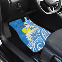 Personalized Palau 1994 Belau Rekid Car Mats Polynesian Plumeria Style LT9 - Polynesian Pride