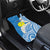 Personalized Palau 1994 Belau Rekid Car Mats Polynesian Plumeria Style