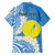 Personalized Palau 1994 Belau Rekid Family Matching Tank Maxi Dress and Hawaiian Shirt Polynesian Plumeria Style