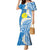 Personalized Palau 1994 Belau Rekid Mermaid Dress Polynesian Plumeria Style